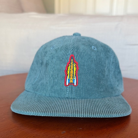 Icecream Other - Icecream “ROCKET ”Teal Corduroy Cap